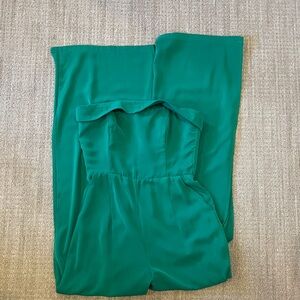 Runaway the Label Elegant Green Jumpsuit